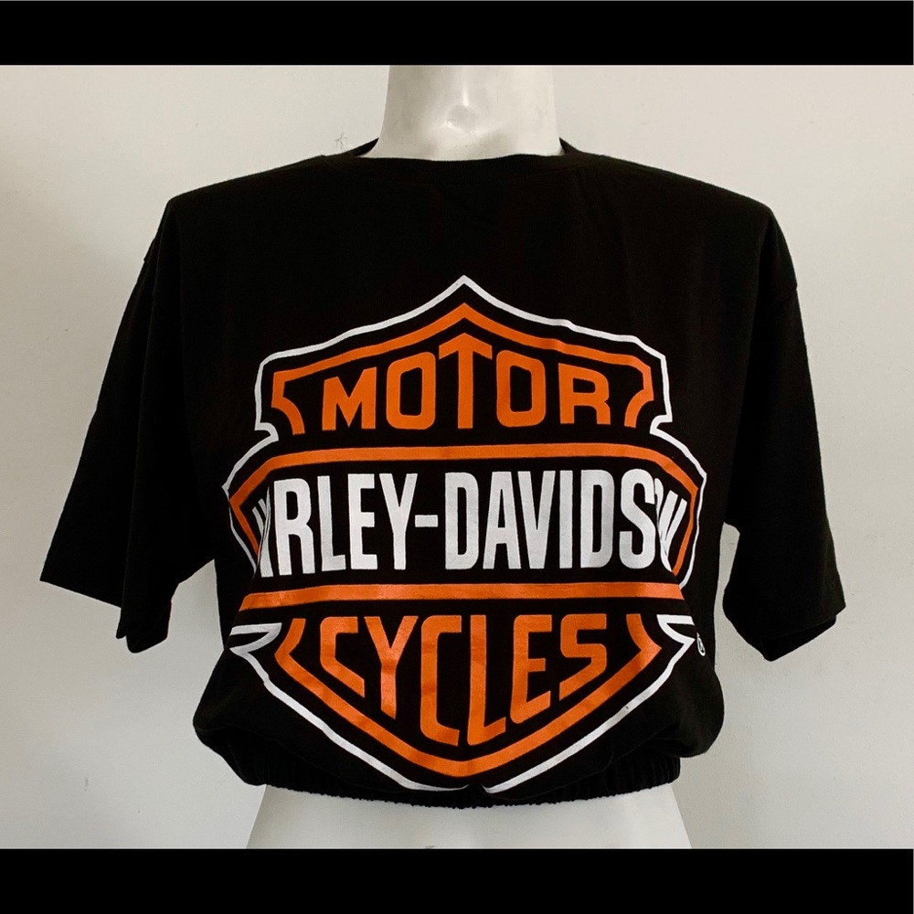 Harley Davidson crop top